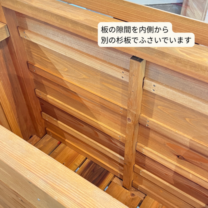 ★アウトレット整備品★　キエーロ　森のコンポスト/高知（テラス用/底あり）ライトブラウン
